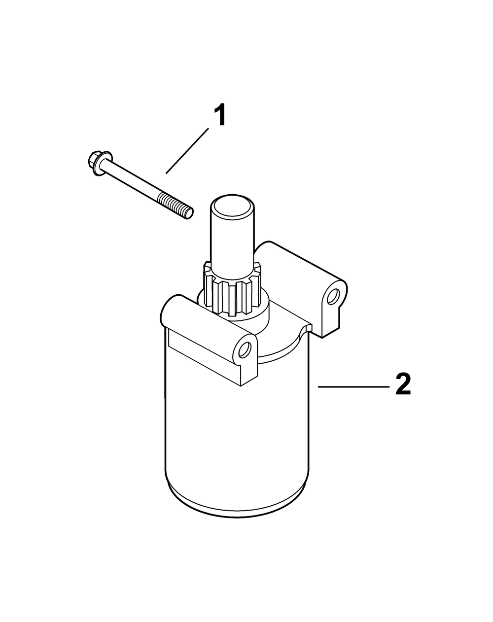 Kohler Sv725-3020 Starting System Diagram and Parts List for Z-FORCE54 (17BF3AGX-17BF3AGX010)(2012) Cub Cadet Lawn Tractor